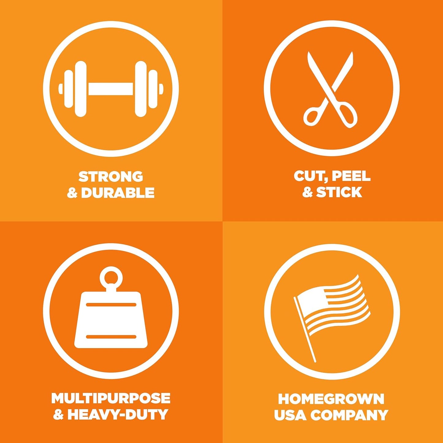 Tape King® Clear Packing Tape - 60 Yards Per Roll (12 Rolls) - 1.88 Inch Wide Stronger & Thicker 2.7mil, Heavy Duty Adhesive Industrial Depot Tape for Moving Packaging Shipping, Office & Storage