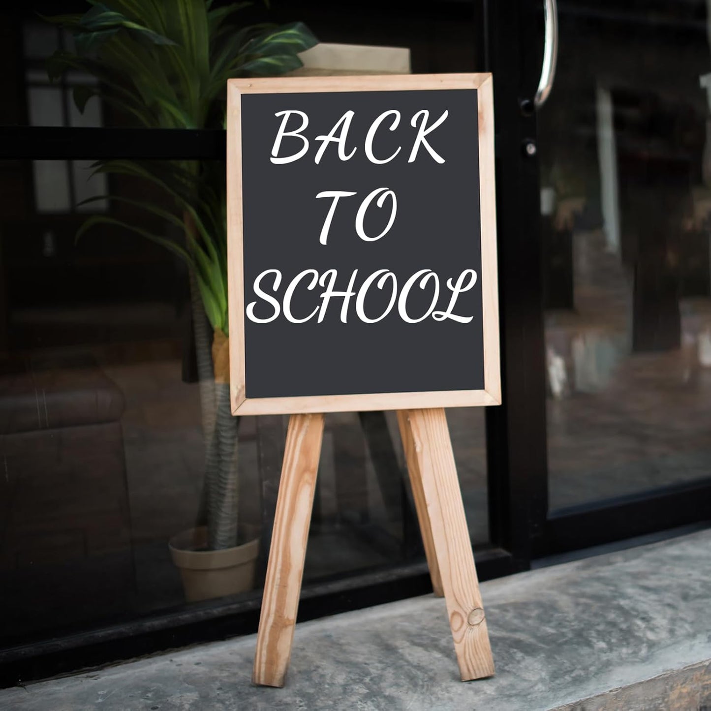 Bemeol 864 Pieces Letter Stickers 24 Sheets 2 Inch Alphabet Letter Stickers Self Adhesive Sticker Letters for Bulletin Board Classroom Mailbox Door Home Decor(White)