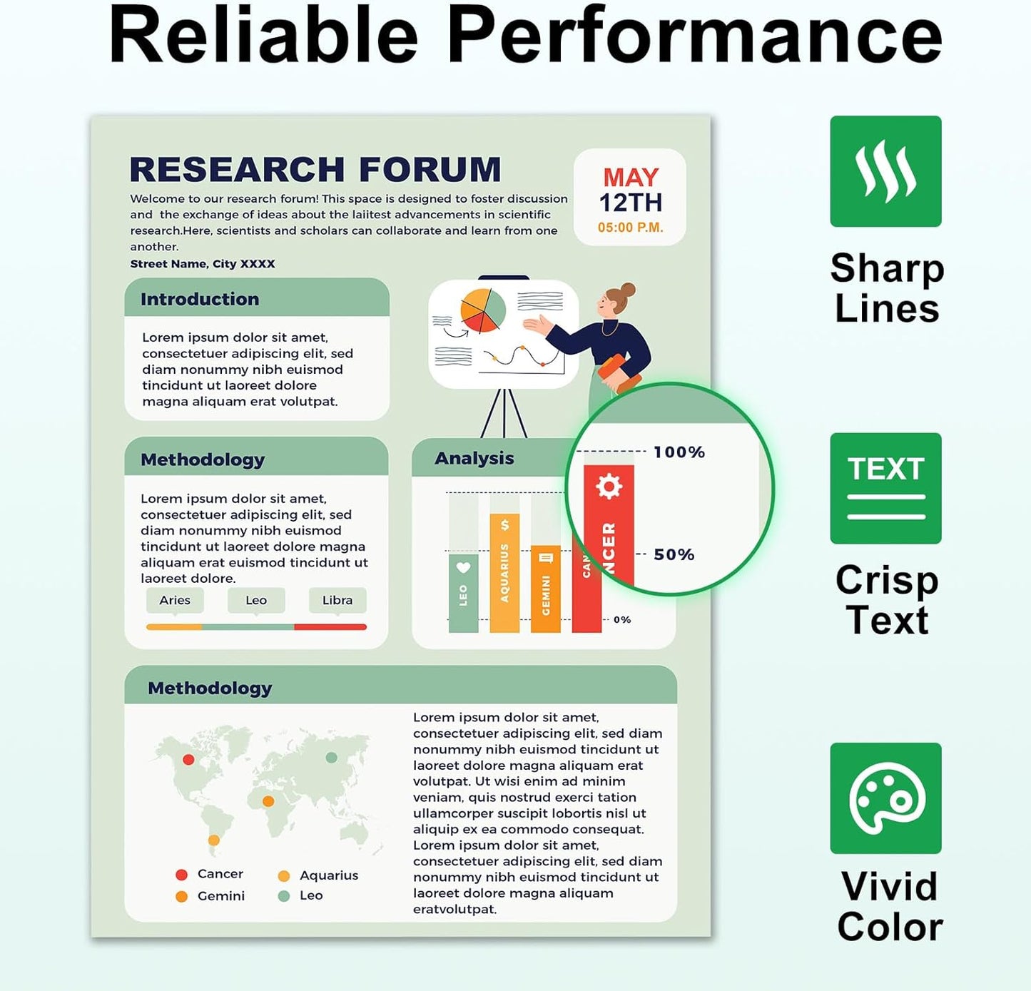 SAILNER 218A Toner Cartridges 4 Pack, 3301fdw Toner Replacement for HP 218A 218X W2180A Toner Cartridge Set for HP Color Laserjet Pro 3301cdw 3301fdw 3301sdw 3201dw Printer (NO CHIP)