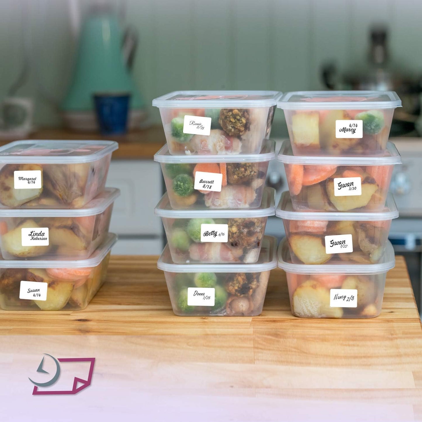 NextDayLabels – 4” x 2” Rectangular Sticker Labels for Printer - White Laser/Inkjet Printer Labels Return Address Labels Shipping Label Stickers (25 Sheets, 10 Per Sheet, 250 Labels)