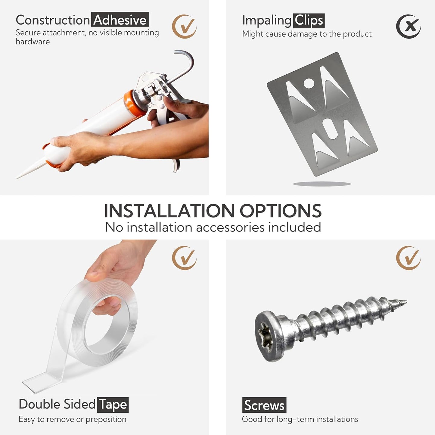 Olanglab Acoustic Wall Panels 10 Pack, 48 x 24 per Acoustic Panels Sound Absorbing, Sound Panels for Home Studio and Office, Plain White