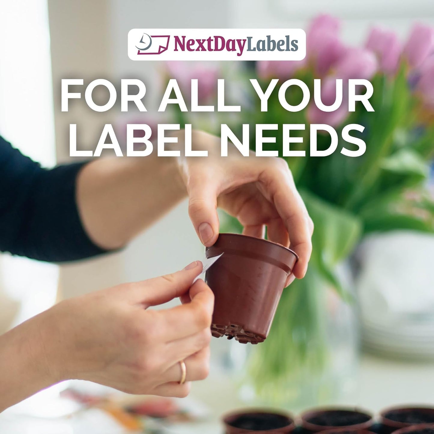 NextDayLabels – 2" x 1" Rectangular Sticker Labels for Printer - White Laser/Inkjet Printer Labels Return Address Labels Shipping Label Stickers (50 Sheets, 40 Per Sheet, 2000 Labels)