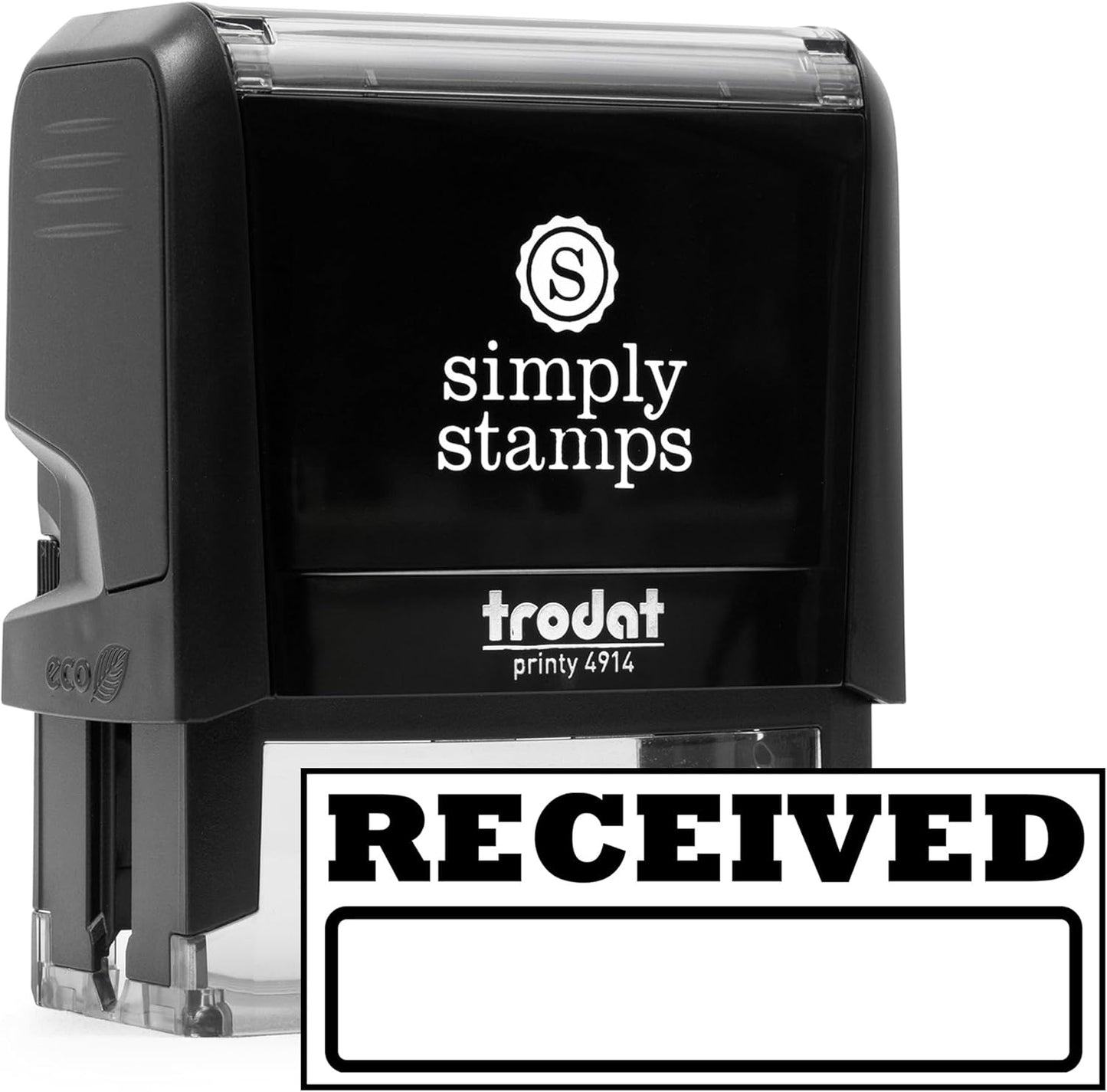 Received Office Stamp | 4 Different Sizes | 20 Designs | Multiple Color Options | Perfect for Quick Validation of Office Documents (Received, Xtra Large)