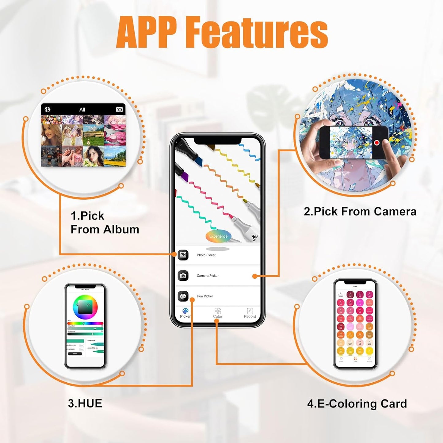 168+2 Colors Alcohol Markers with Free App, Chisel & Fine Tip Alcohol-Based Marker Set for Adults Kids, Dual Tip Artist Markers for Drawing, Coloring Illustration, Painting and Great Gift Idea