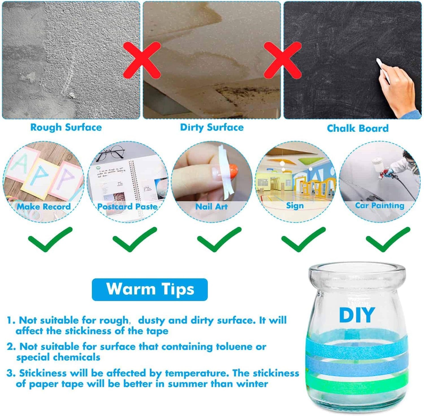 cridoz 15 Rolls 1/8 Whiteboard Thin Tape Pinstripe Art Tape Dry Erase Board Grid Tape Lines Pinstriping Electrical Marking Tape, Assorted Colors