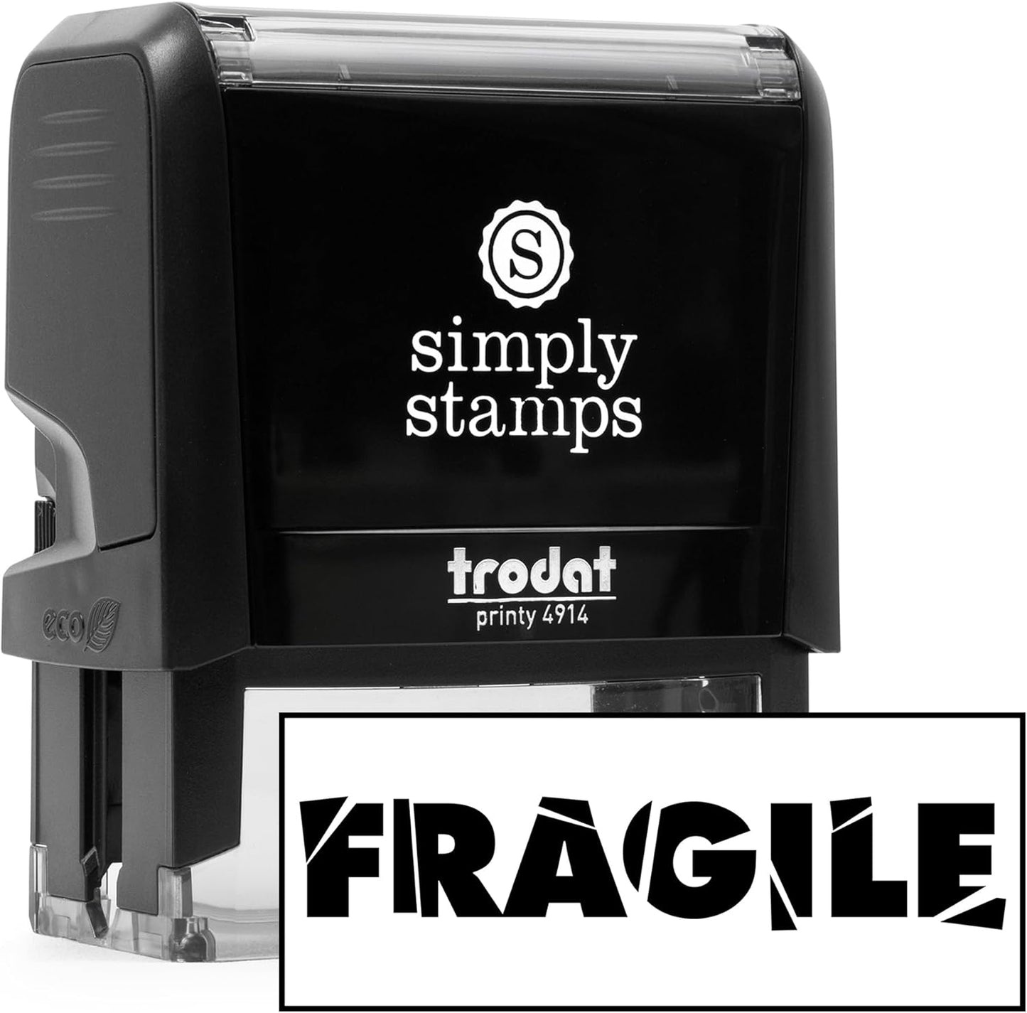 Fragile Office Stamp | 4 Different Sizes | 20 Designs | Multiple Color Options | Perfect for Quick Validation of Office Documents (Fragile, Xtra Large)