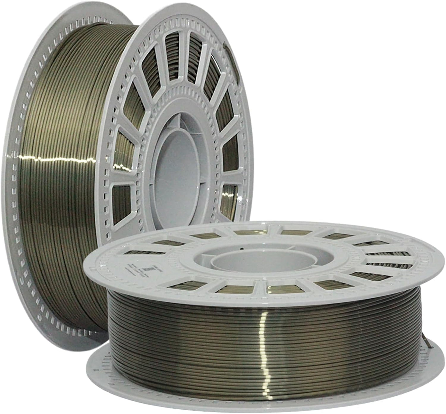 Silk Filament 1.75, Pla + Filament, 3D Printer Filament, Dimensional Accuracy +/- 0.03 Mm, 3D Printer Filament Silk, Pla Filament', Pla 1 Kg (2.2 Lbs), Fit Most FDM 3D Printers (Teal Gold)