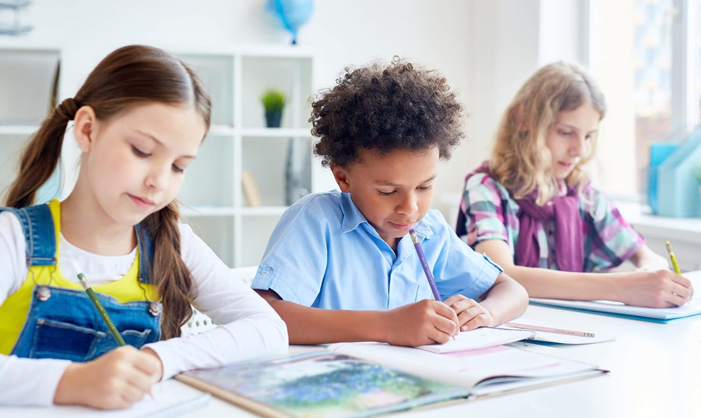 ECOTREE Pencils #2 Pre-Sharpened Pencils for Kids Number 2 Pencil with Erasers for School, Writing, 24 Count