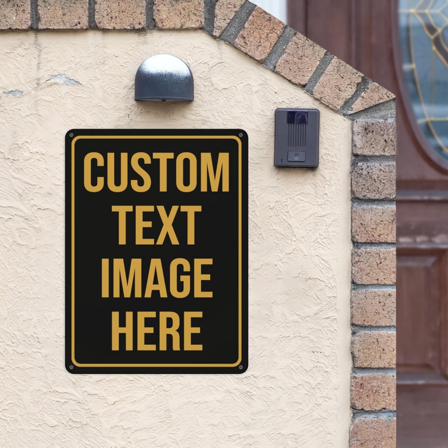 Custom Metal Signs - Personalized Signs for Office, Home, Bar - Indoor/Outdoor Use - 17"x12"