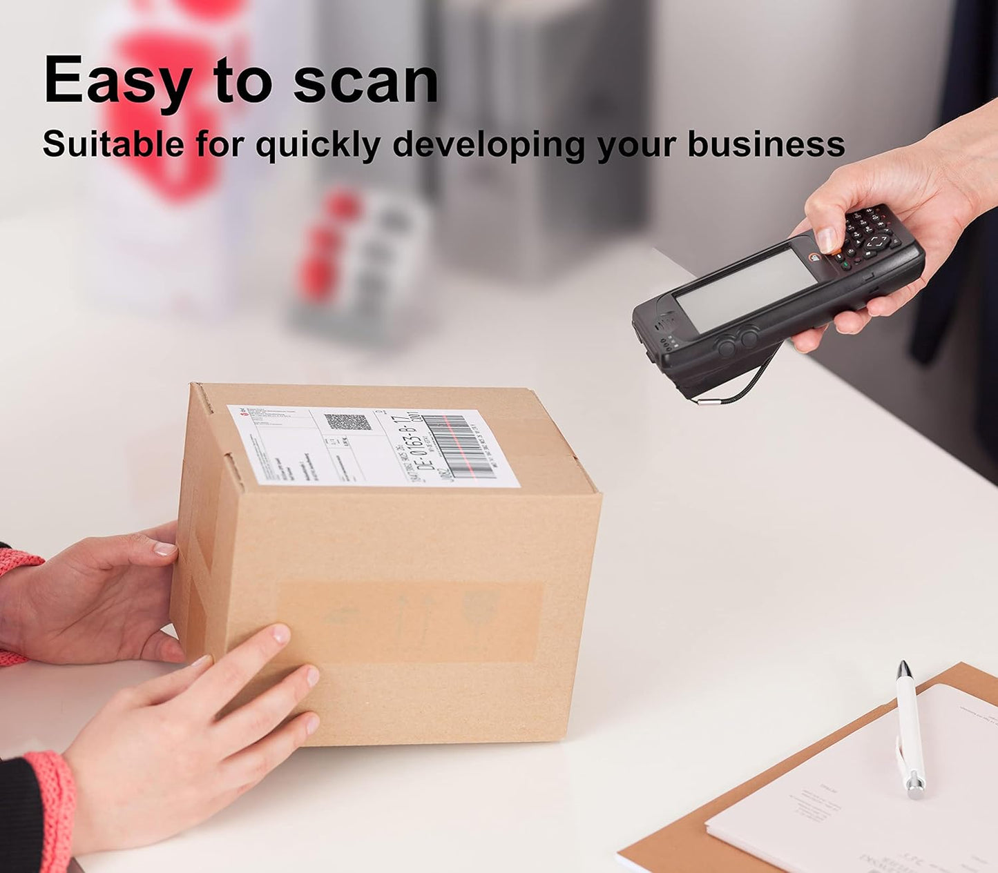 Half Sheet Shipping Labels, 8.5" x 5.5" Address Labels, Half Sheet Self Adhesive Mailing Labels for Laser & Inkjet Printers (1000 Sheets, 2000 Labels)