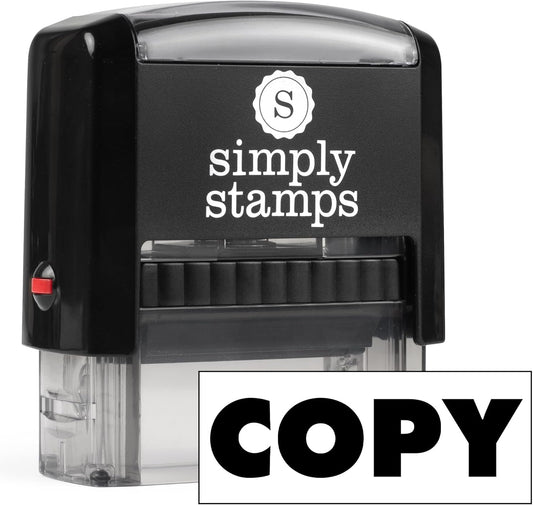 Copy Office Stamp | 4 Different Sizes | 20 Designs | Multiple Color Options | Perfect for Quick Validation of Office Documents (Copy, Medium)