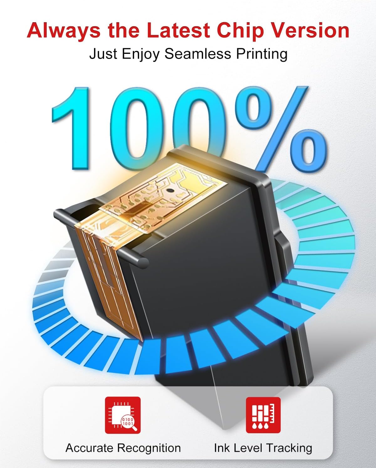 245XL 246XL Combo Pack Replacement for Canon Ink 245 246 PG-245 XL PG-245XL Black Color Ink Cartridges for Canon Pixma MX490 MX492 MG2522 TR4520 TS3322 TS202 MG2500 TS3122 TR4500 Printer