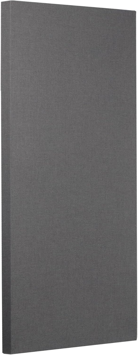 ATS Acoustics Sound Absorbing Acoustic Panel Fire Rated Professional Studio Quality 24" x 48" x 2" (Warm Grey)