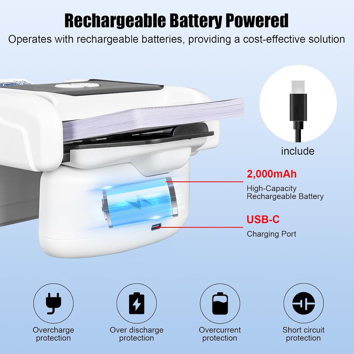 BEE&FLOWER Card Shuffler Rechargeable Automatic Shuffler Low Noise Fast Shuffle for 1–2 Decks with Auto/Manual Modes Compatible with Poker, Blackjack, Texas Hold’em, Bridge, Popular Card Games