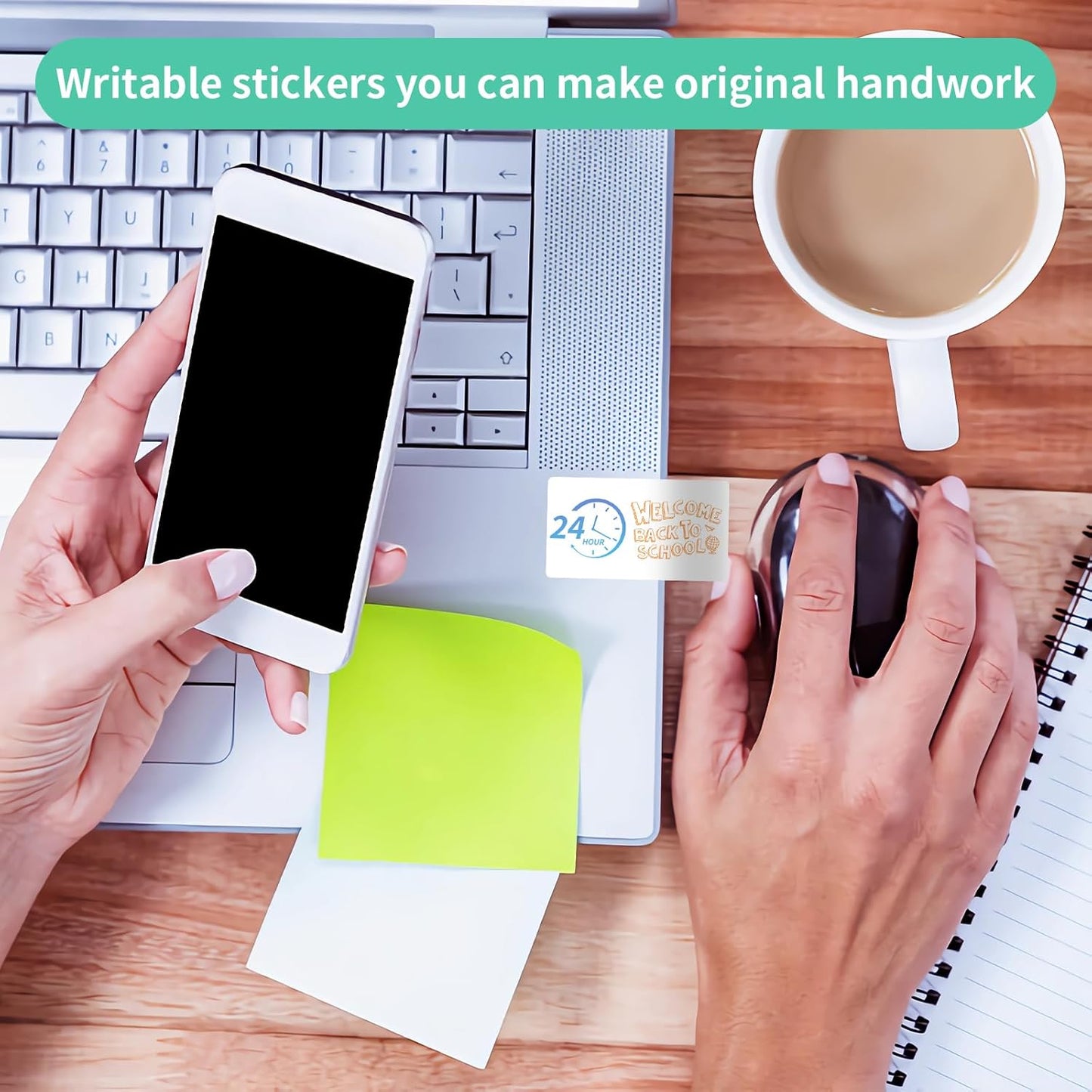 2000 Sheets 10 up Labels, 2" x 4" Sticker Printer Paper for Laser/Inkjet Printer, Mailing Blank Labels, Self Adhesive Customizable