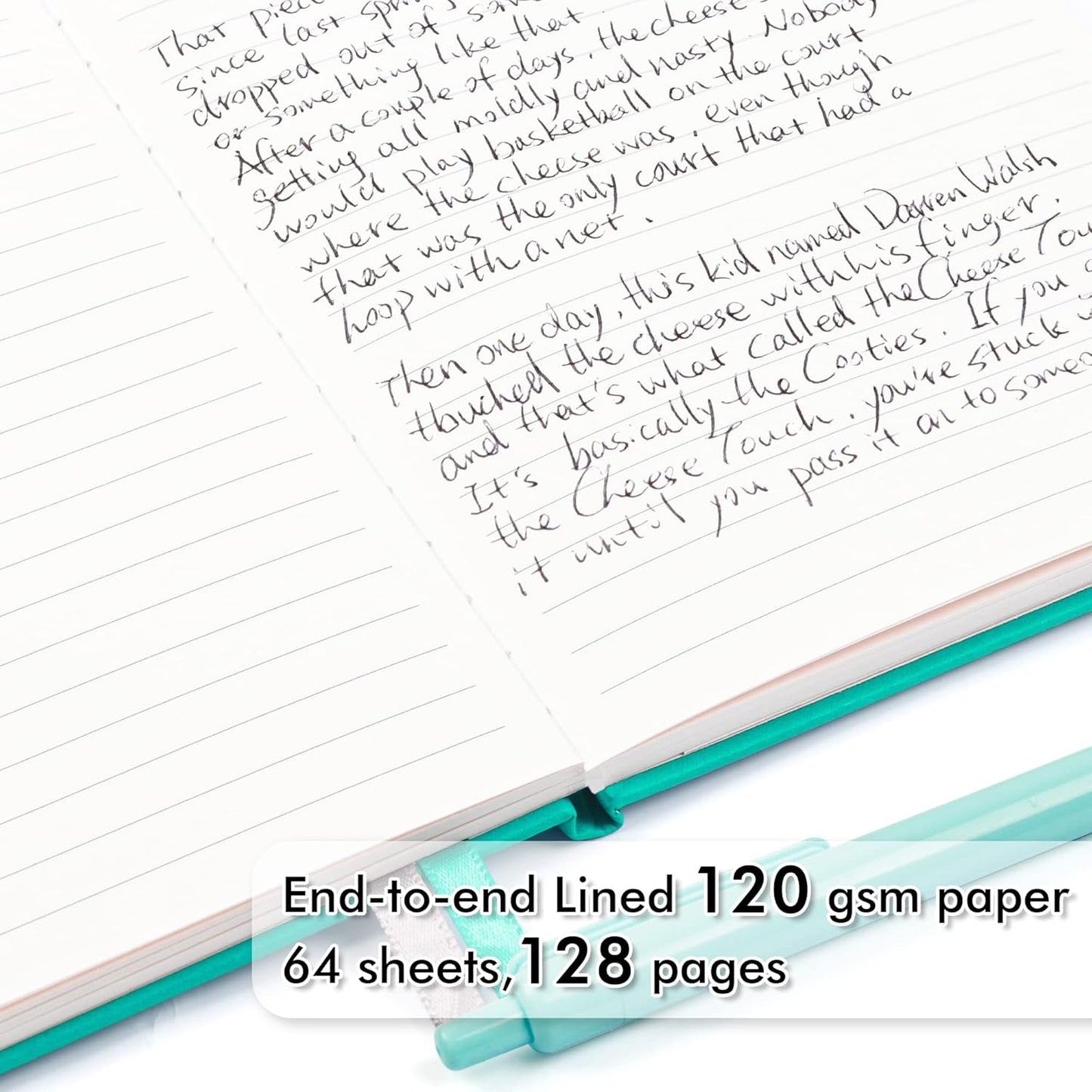 feela 24 Pack Journal Notebook Bulk for Work, Business Notebook Hardcover Lined Writing Journal with Pen Holder for Students Women Note Taking, with 24 Black Pens, 120 GSM, 5.1”x8.3”, A5, Solid Colors