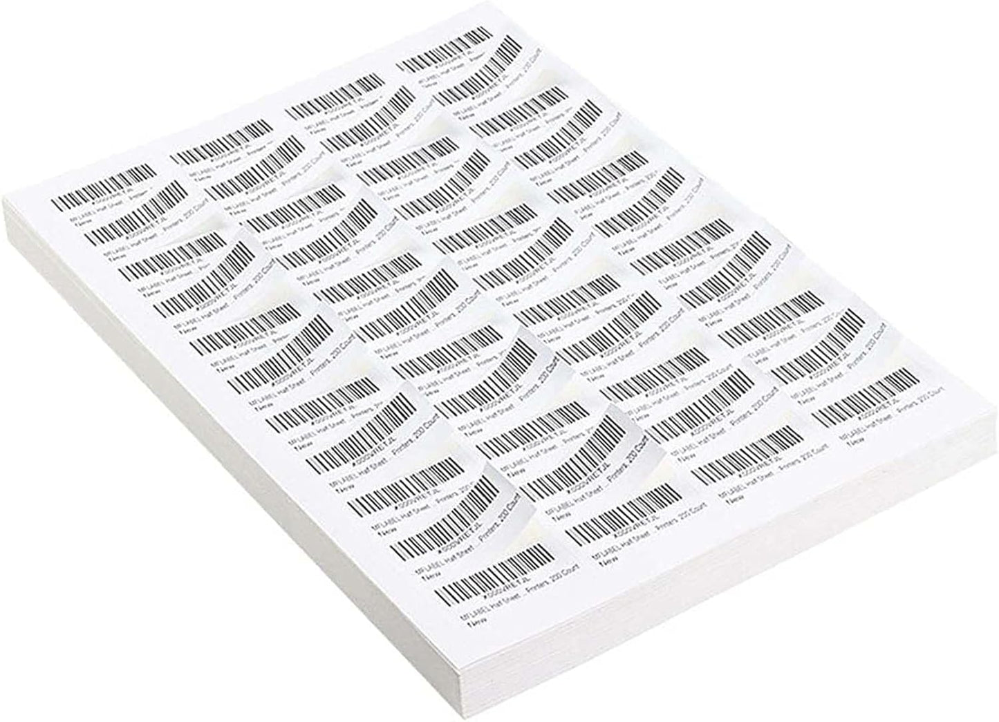 Coopaty 1" x 2-5/8" Shipping Labels, 3000 Labels (100 Sheets) - White, Blank, Laser Inkjet Printer Compatible