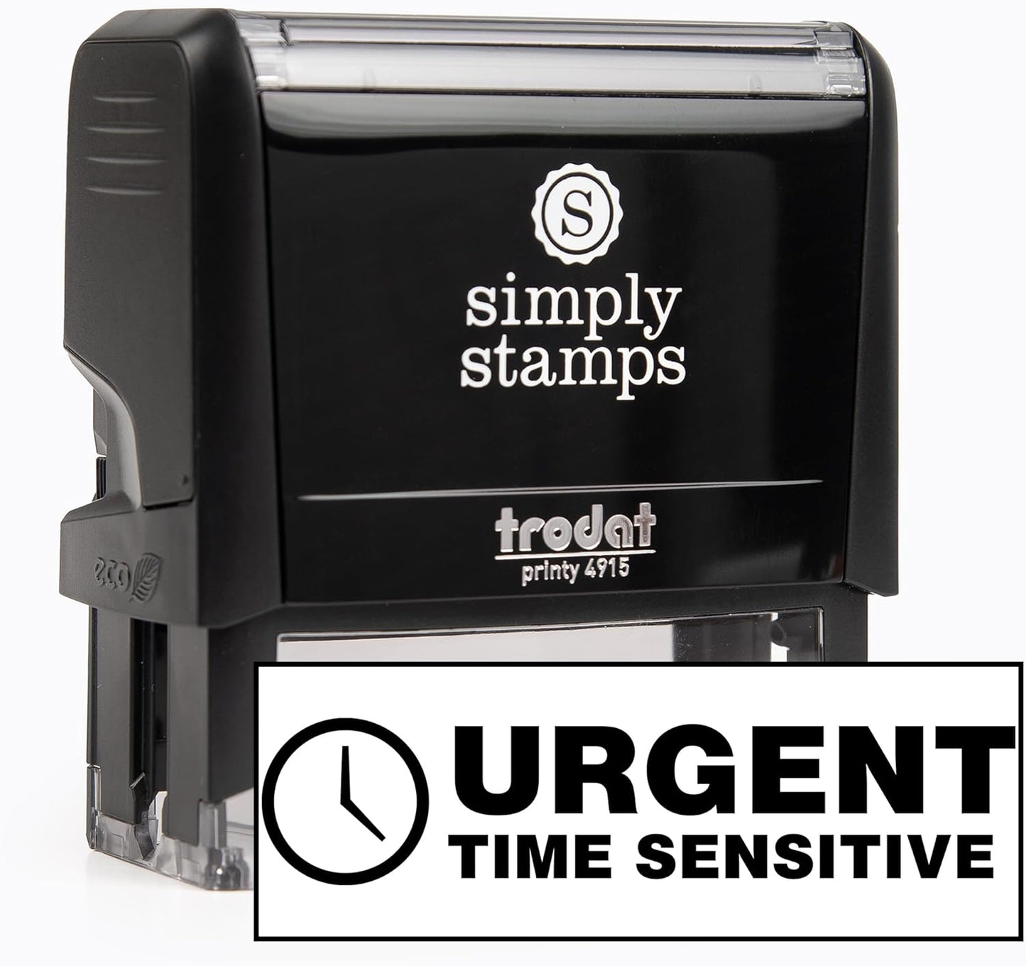 Urgent Time Sensitive Office Stamp | 4 Different Sizes | 20 Designs | Multiple Color Options | Perfect for Quick Validation of Office Documents (Urgent Time Sensitive, Xtra Wide)