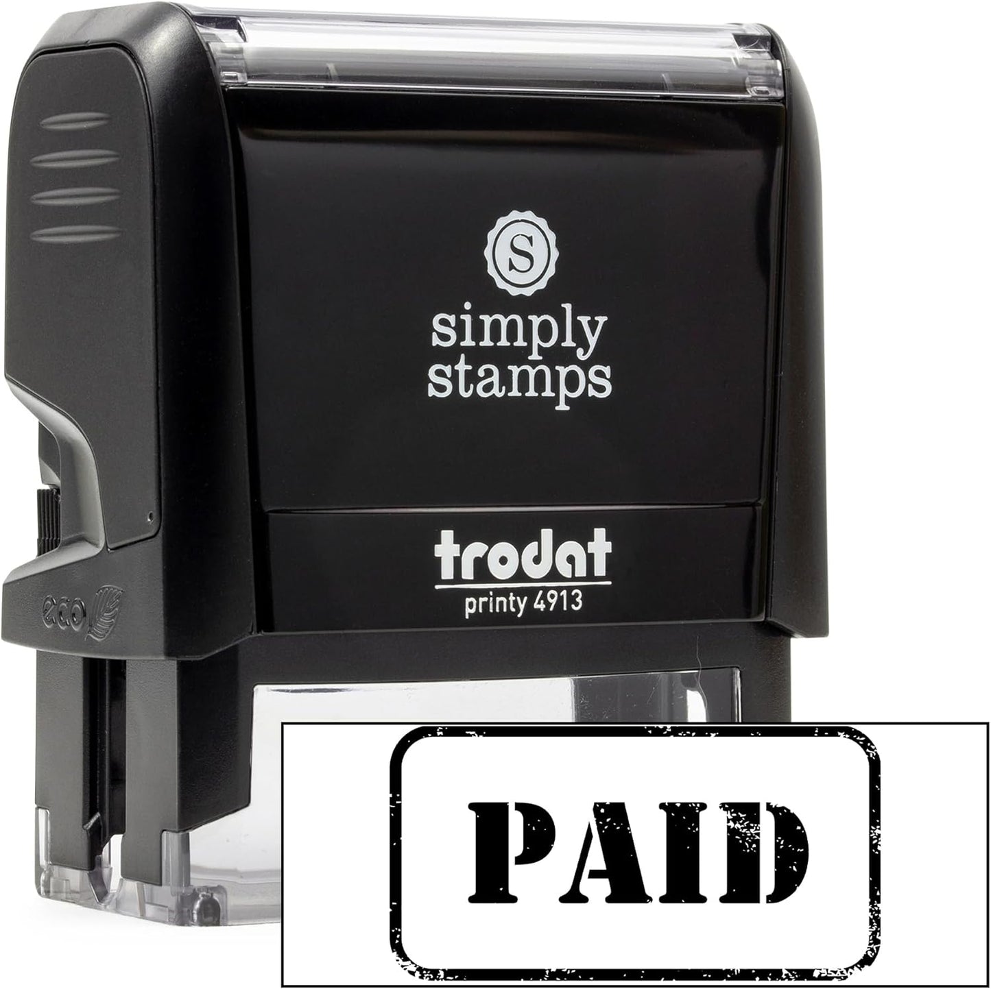 Paid Office Stamp | 4 Different Sizes | 20 Designs | Multiple Color Options | Perfect for Quick Validation of Office Documents (Paid, Large)