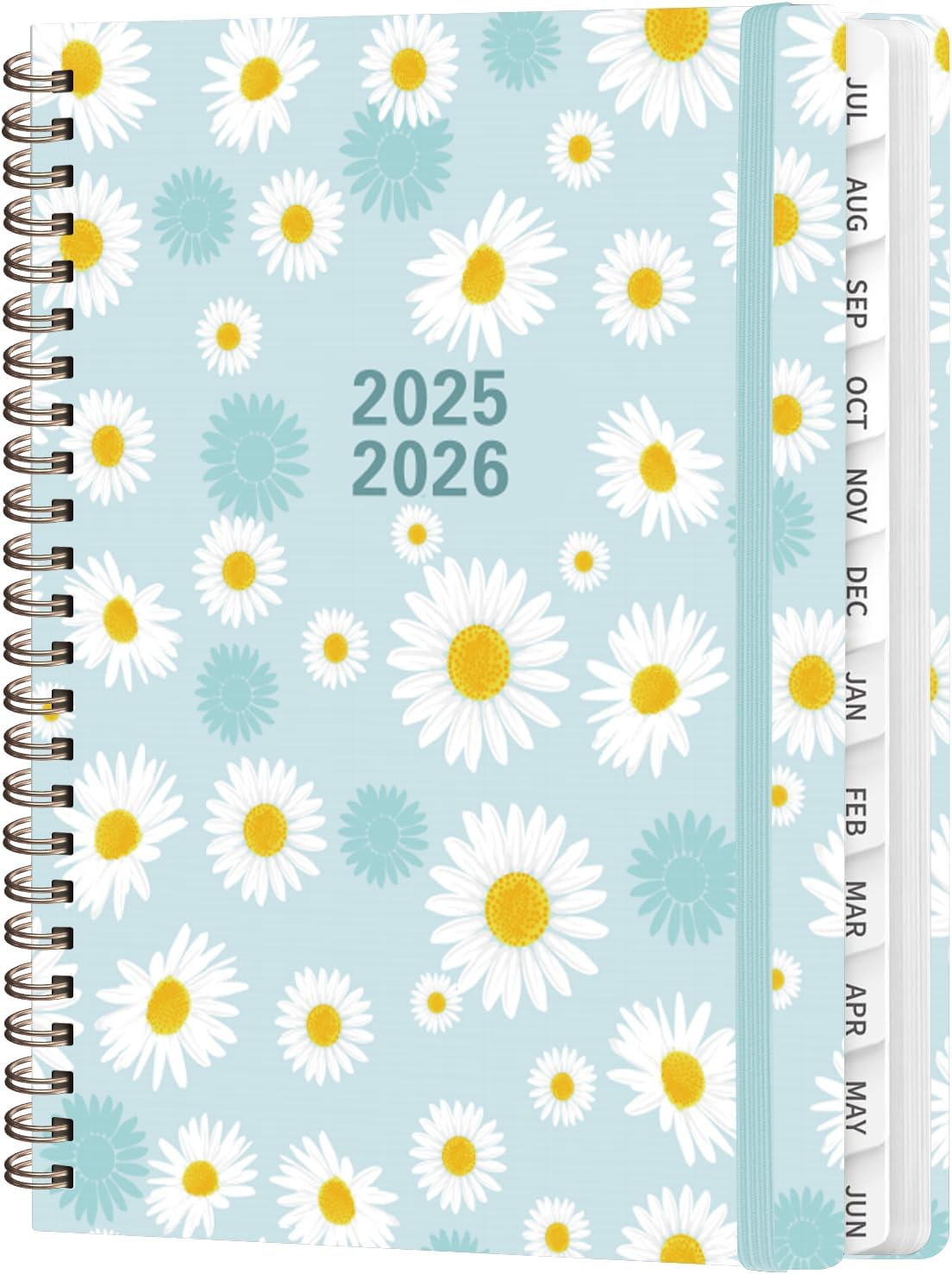 Planner 2025-2026, Weekly and Monthly Calendar Academic Planner (July 2025 - June 2026), Hardcover Teacher School Student Agenda with Tabs, Ideal for School Office Supplies, A5 (6.3" x 8.5")