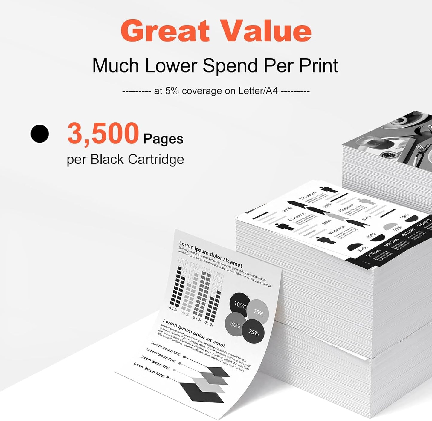 v4ink Compatible 30X Toner Cartridge Replacement for HP 30A 30X CF230X Toner High Yield Black Ink with chip for use in HP Pro MFP M227fdw M227fdn M227sdn M227 M203dw M203d M203dn M203 Printer