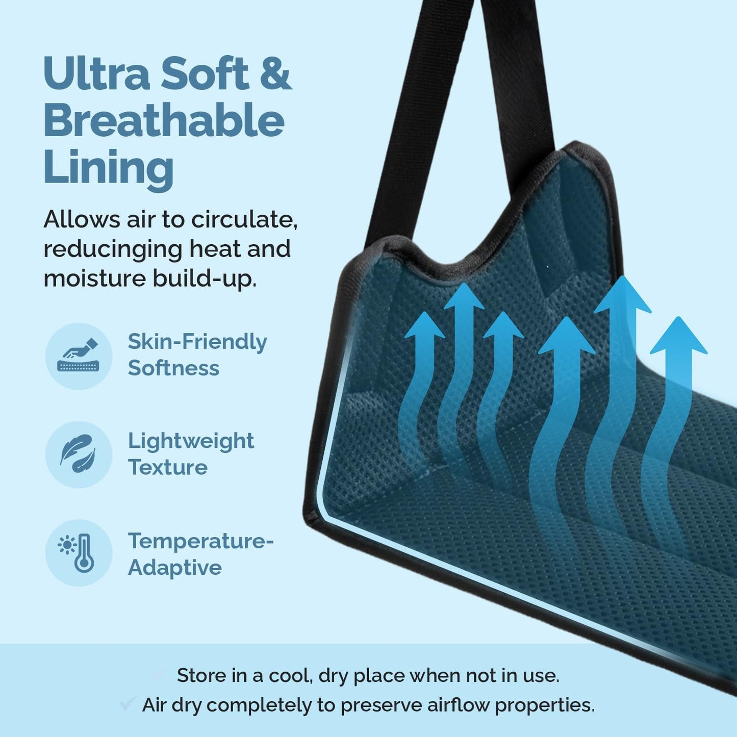 1 Pack No-Collapse Airplane Foot Hammock–Adjustable Foot Hammock for Plane Travel with Thick Bamboo Base, Lightweight Travel Footrest for Office, Flights(Black)