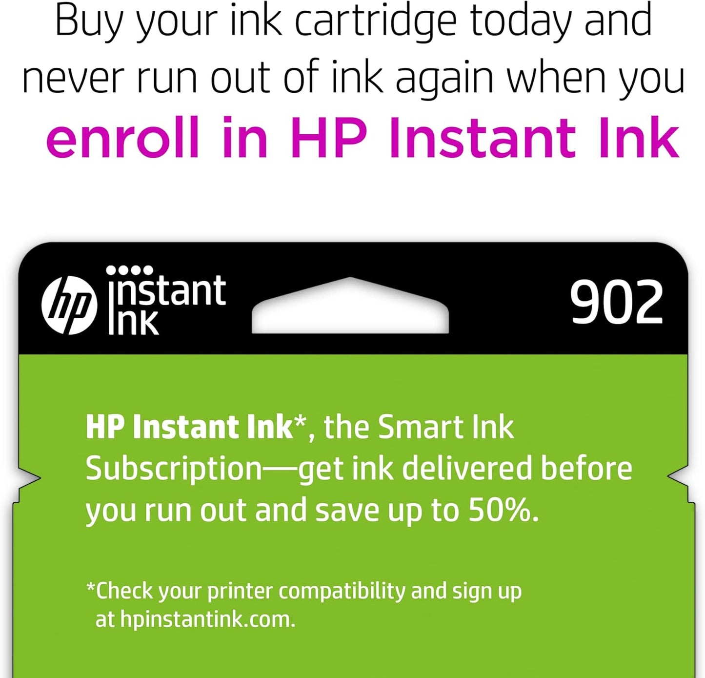 HP 902 Cyan, Magenta, Yellow Ink Cartridges for HP Printers | Works with Printer Series: OfficeJet 6950, 6960; OfficeJet Pro 6960, 6970 | Eligible for Instant Ink | T0A38AN