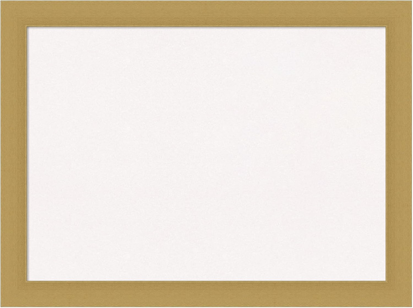 Amanti Art White Cork Board for Wall, 24x32 Vision Board with Gold Frame, Medium Corkboard Office Decor for Home Organization, Casual Corkboard Pinboard to display items for home organization