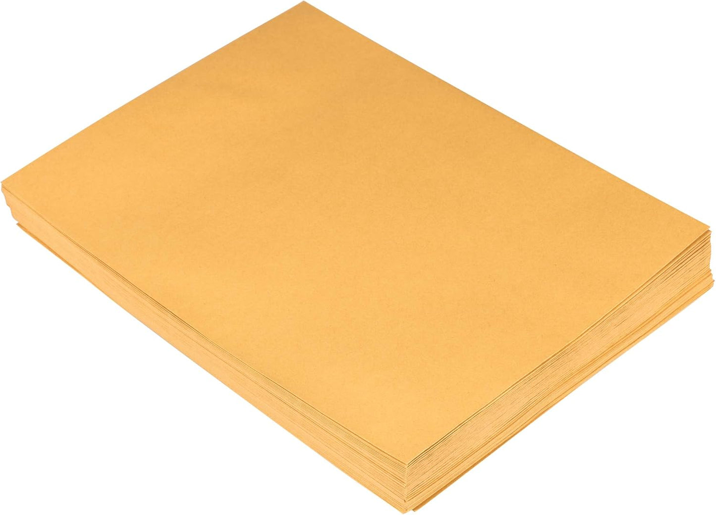JAM PAPER 10 x 13 Open End Catalog Premium Envelopes with Peel and Seal Closure - Brown Kraft Manila - Bulk 500/Carton