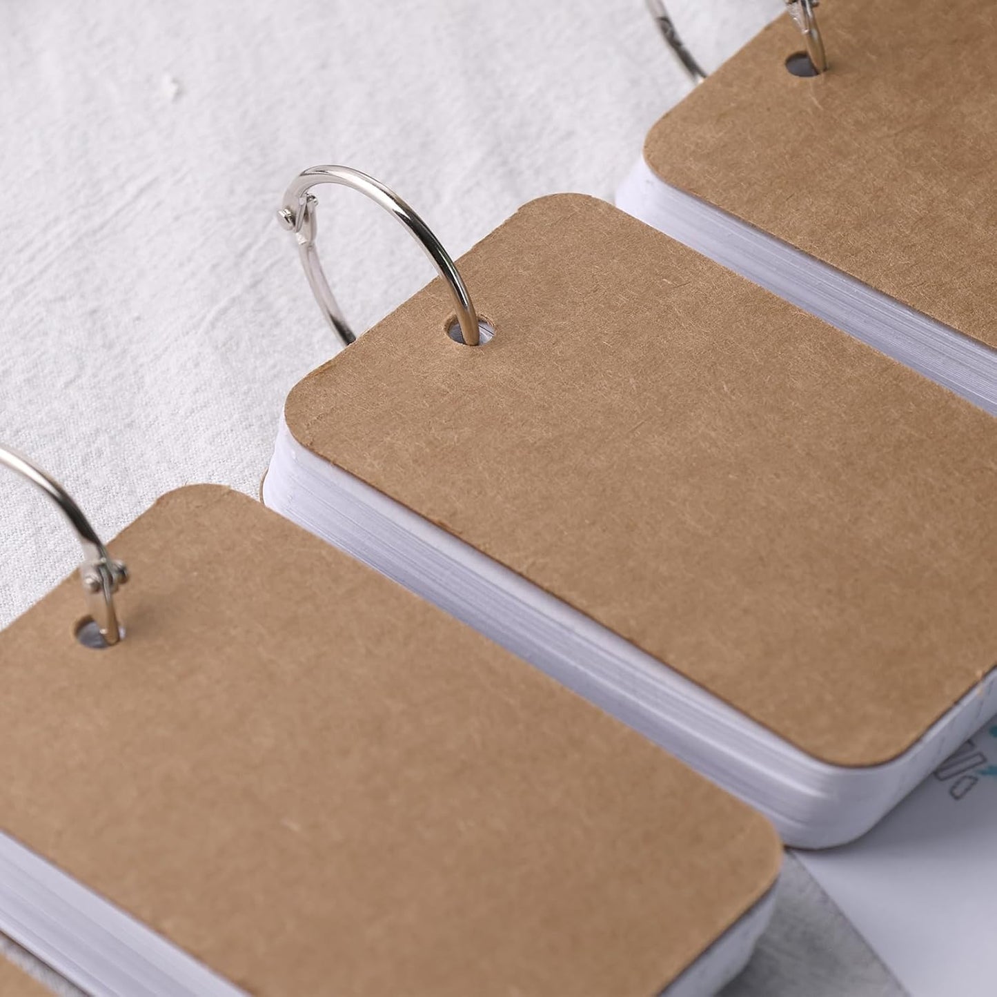 Koogel 300PCS Small Index Cards, 2.2 x 3.5 Inches White Lined Heavy Ruled Flash Cards, Small Portable Lined Flashcards for Studying School Classroom Office Supplies Recipe Note Taking and To Do List