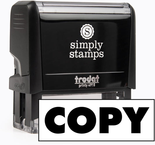 Copy Office Stamp | 4 Different Sizes | 20 Designs | Multiple Color Options | Perfect for Quick Validation of Office Documents (Copy, Xtra Wide)