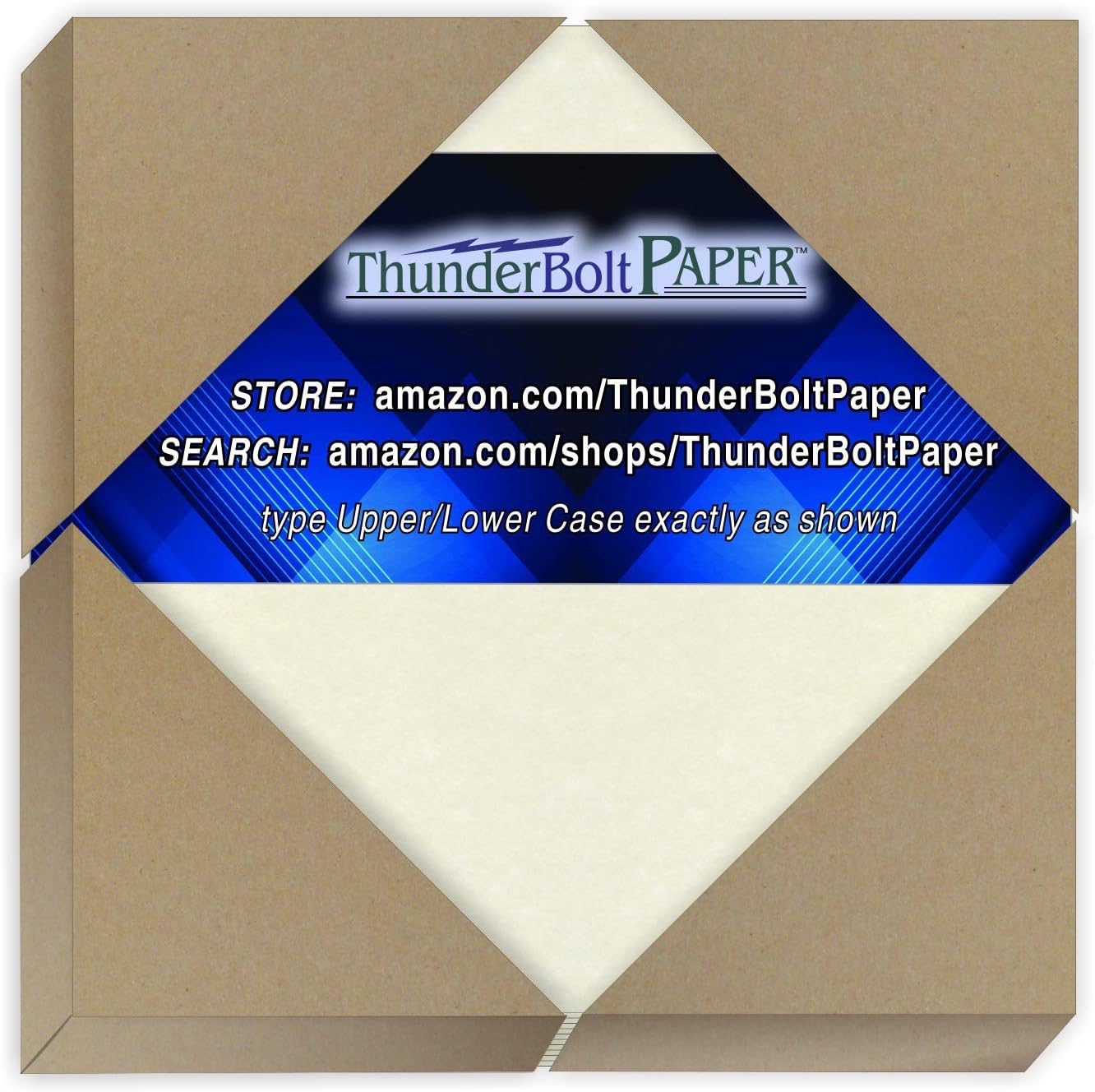 50 White Parchment 65lb Cover Weight Paper - 4" X 4" (4X4 Inches) Square Photo|Card|Frame Size - Printable Cardstock Colored Sheets Old Parchment Semblance