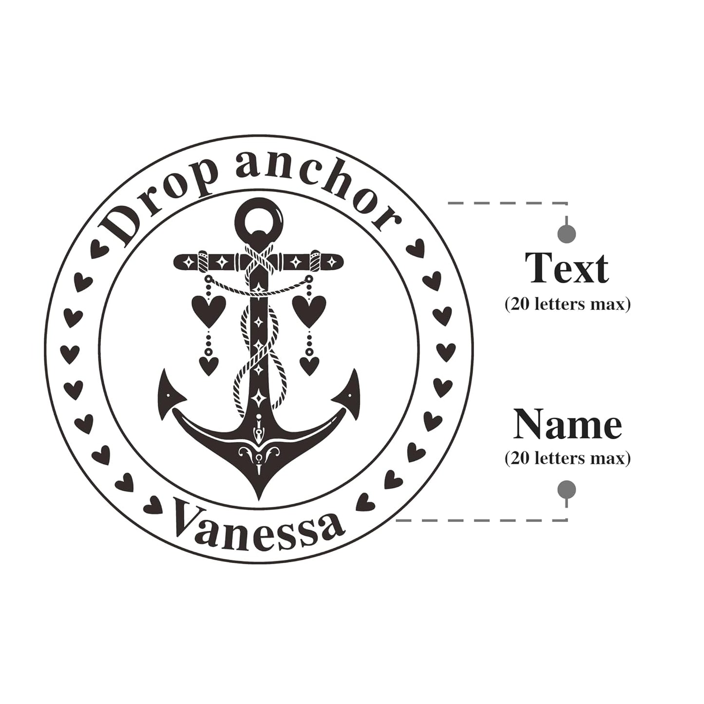 Book Embosser Custom Embosser Stamp with Your Name or Design Personalized Library Embosser Stamp Customized Books Business Cards Paper Documents Notebooks etc. (27)