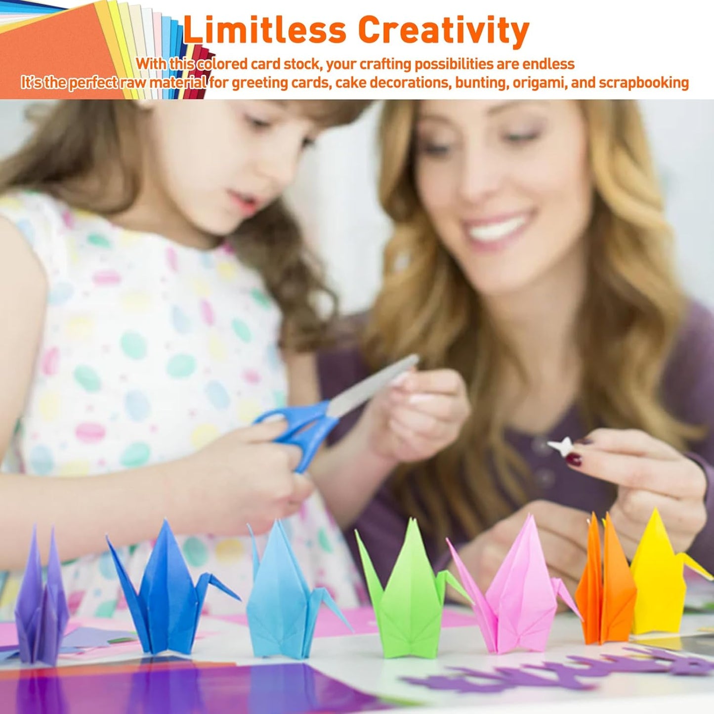 MAXECHO 8.5" X 11" Colored Cardstock Bulk 300 Sheets 30 Assorted Colors Construction Paper Card Stock Printer Paper for DIY Crafts, Kids School Supplies, Cricut, 180 GSM