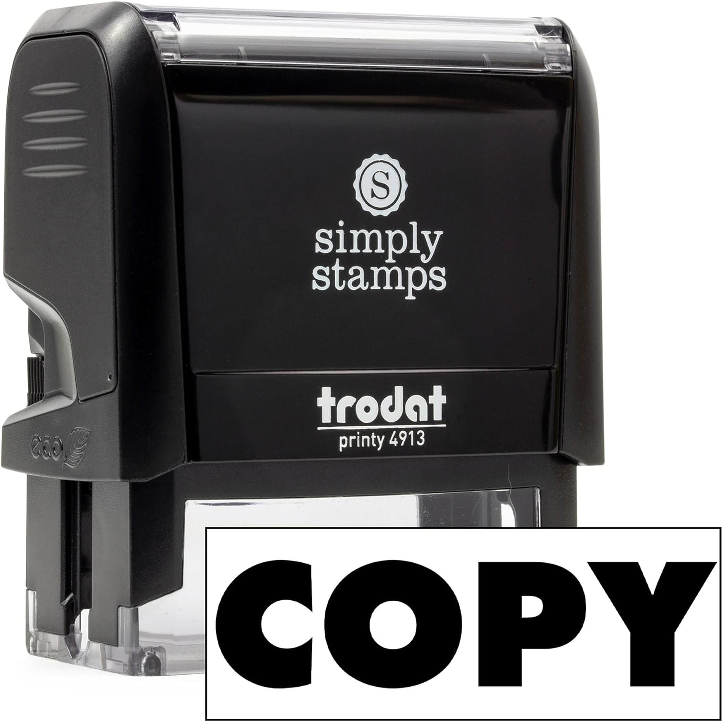 Copy Office Stamp | 4 Different Sizes | 20 Designs | Multiple Color Options | Perfect for Quick Validation of Office Documents (Copy, Large)