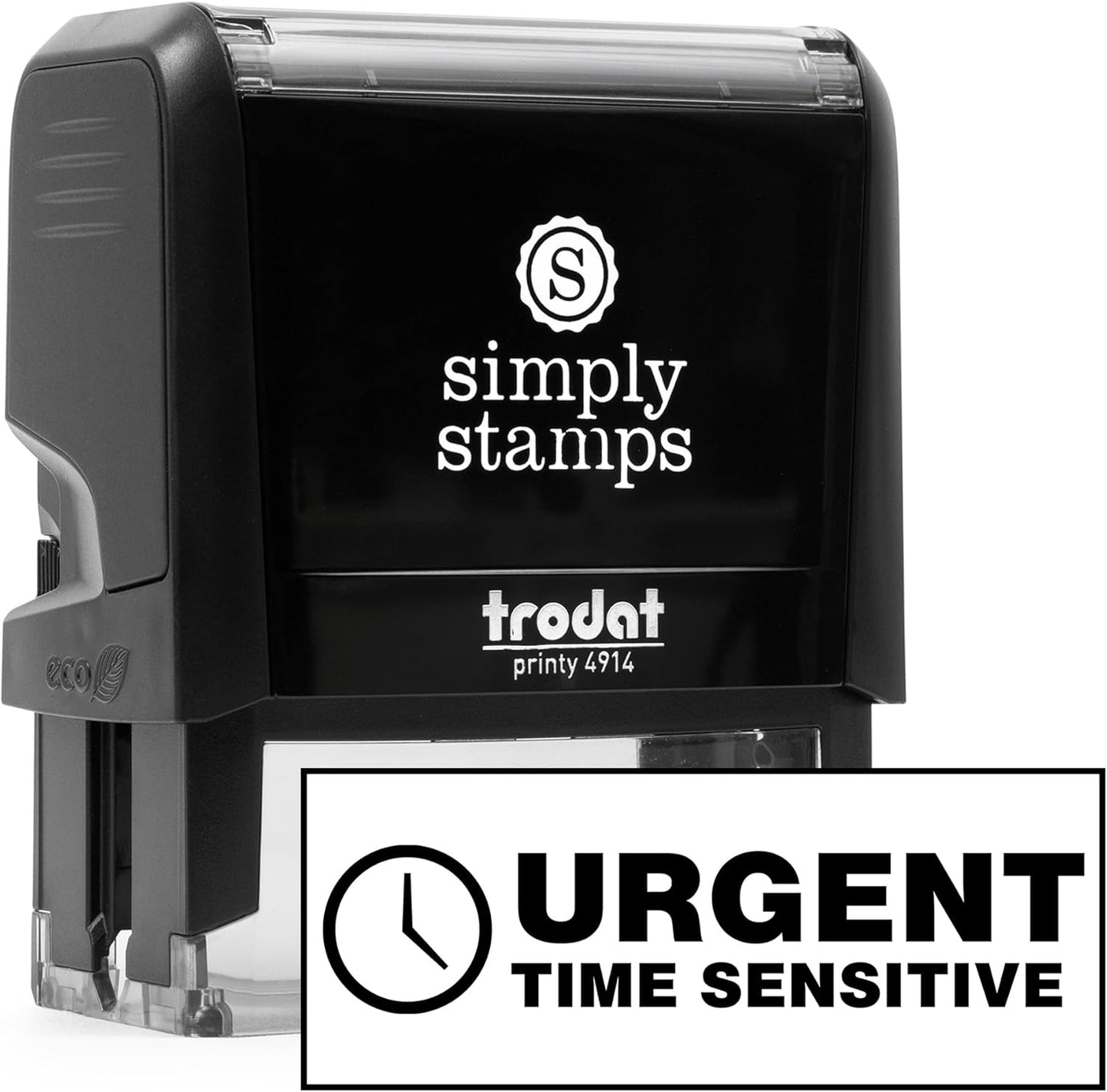 Urgent Time Sensitive Office Stamp | 4 Different Sizes | 20 Designs | Multiple Color Options | Perfect for Quick Validation of Office Documents (Urgent Time Sensitive, Xtra Large)