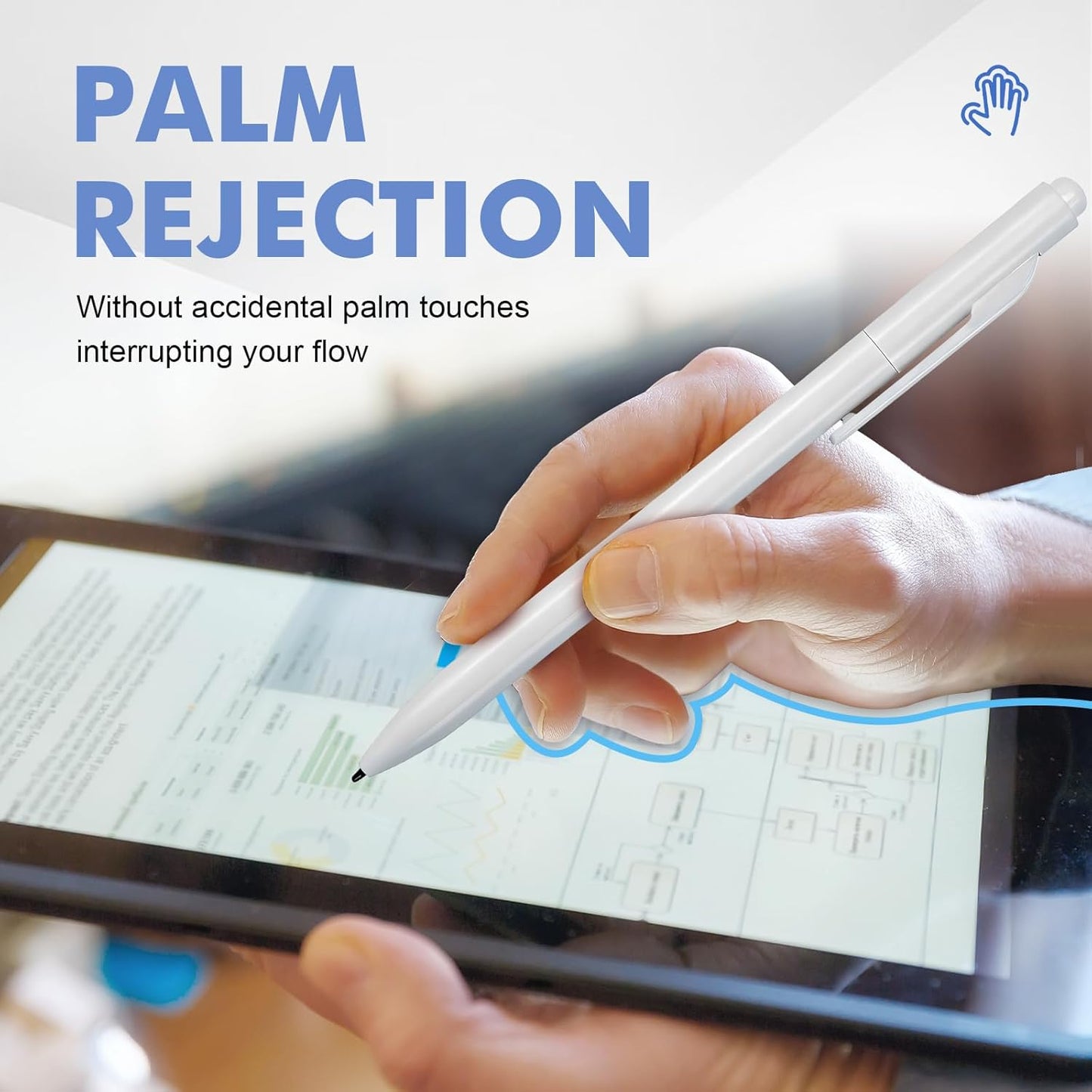 ProSketch Digital Pen fits for Remarkable 2 /Scribe/Supernote with Eraser Pencil Clip+NeverReplace Fine Titanium Tips,Tilt Draw&4096 Pressure Level,EMR Pen Replacement,Empower Your Digital Craft