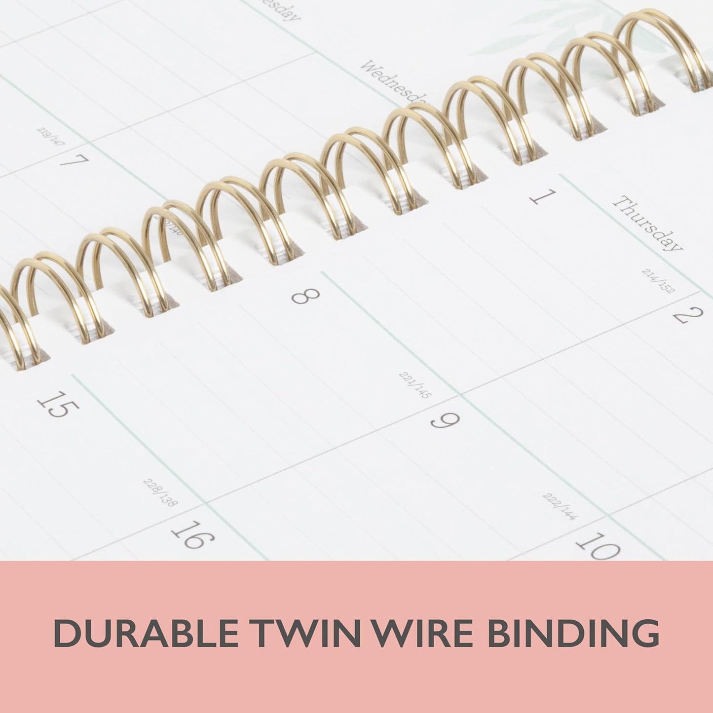 Blue Sky 2024-2025 Academic Year Weekly and Monthly Planner, Perfect College Organizer with Enhanced Features, Frosted Laurel, 5" x 8"