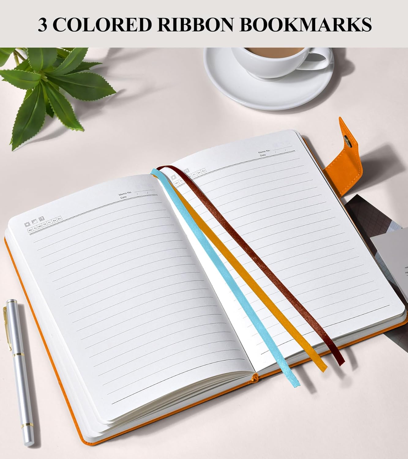 365 Page Thick Lined Journal Notebook for Men Women, B5 Large Leather Journals for Writing, Hardcover Notebooks for Work, School, Note Taking, Business, Travel Diary, College Ruled 7.6" x 10"