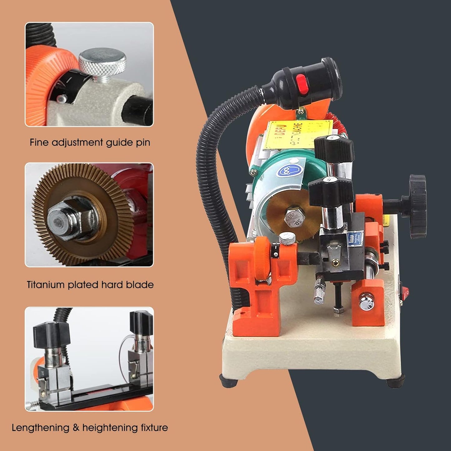 VANELL 110V Duplicating Machine Automatic Copy Machine Maker Cutter Cutting Machine