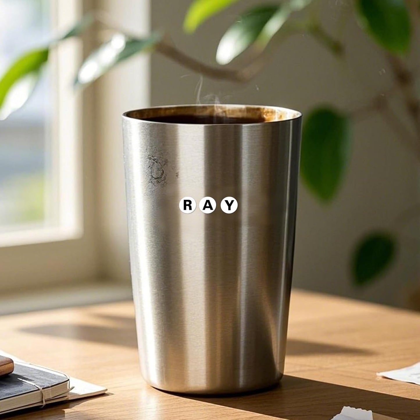 Letter R Round Stickers 0.5 Inch Vinyl Circle Capital Alphabet Labels Self-Adhesive Removable Waterproof Dots Tags for Home Office Inventory 1000 PCS