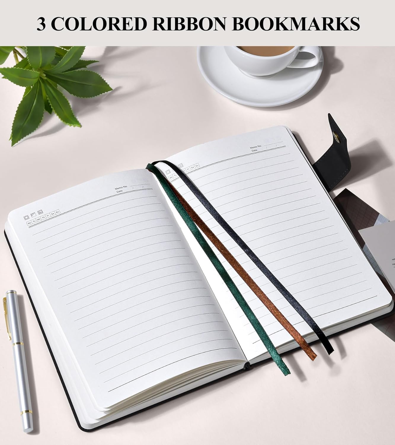 365 Page Thick Lined Journal Notebook for Men Women, A4 Large Leather Journals for Writing, Hardcover Notebooks for Work, School, Note Taking, Business, Travel Diary, College Ruled 8.5" x 11"