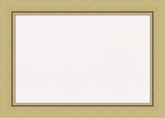 Amanti Art White Cork Board for Wall, 15x21 Vision Board with Gold Frame, Small Corkboard Office Decor for Home Organization, Casual Corkboard Pinboard to Display Items for Home Organization in
