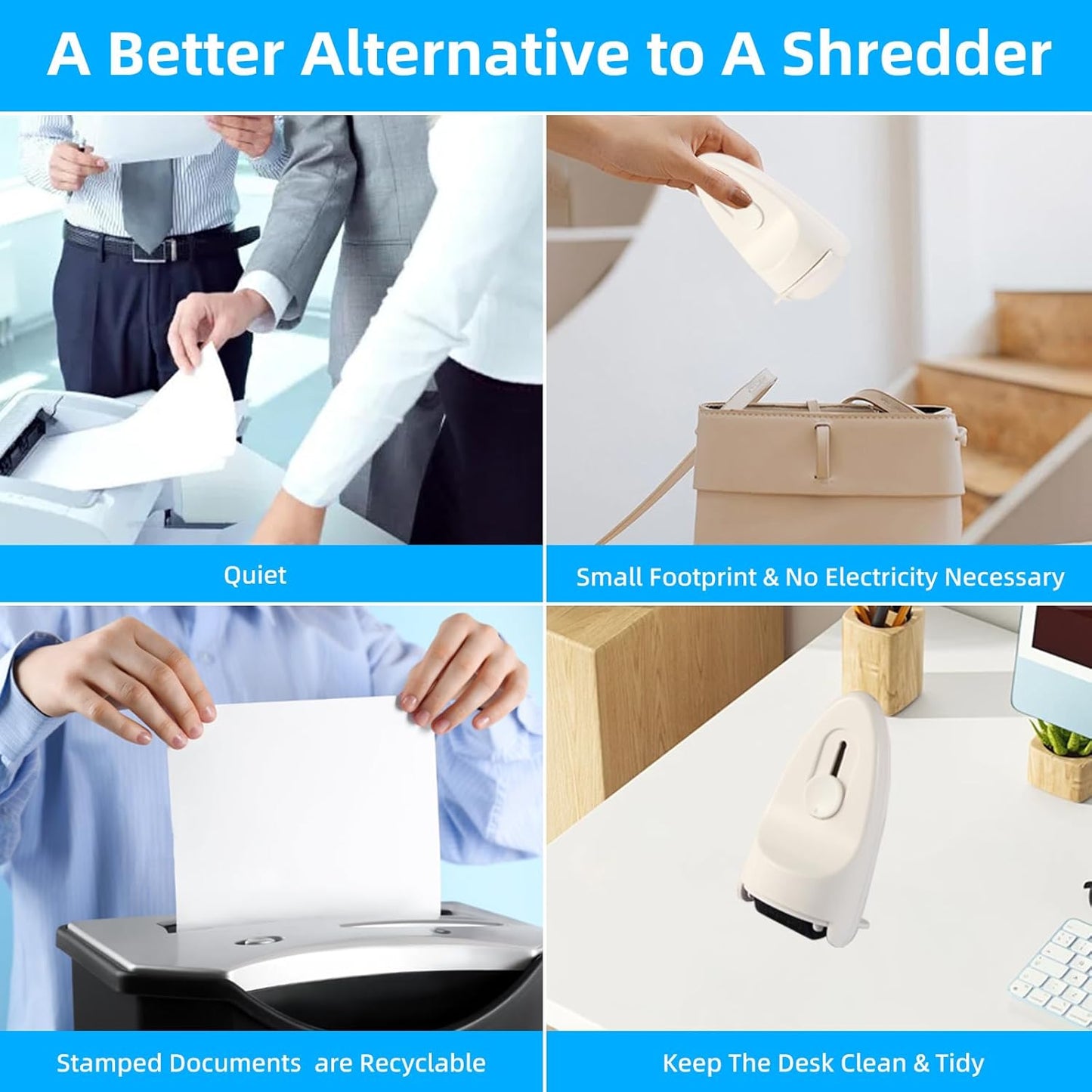 Identity Privacy Protection Roller Security Stamp 2-Pack - Guard Your ID with Adjustable Ink, Built-in Cutter & Flip Cover Design, Compact Security Tool for Document & Mail Privacy (Pink)