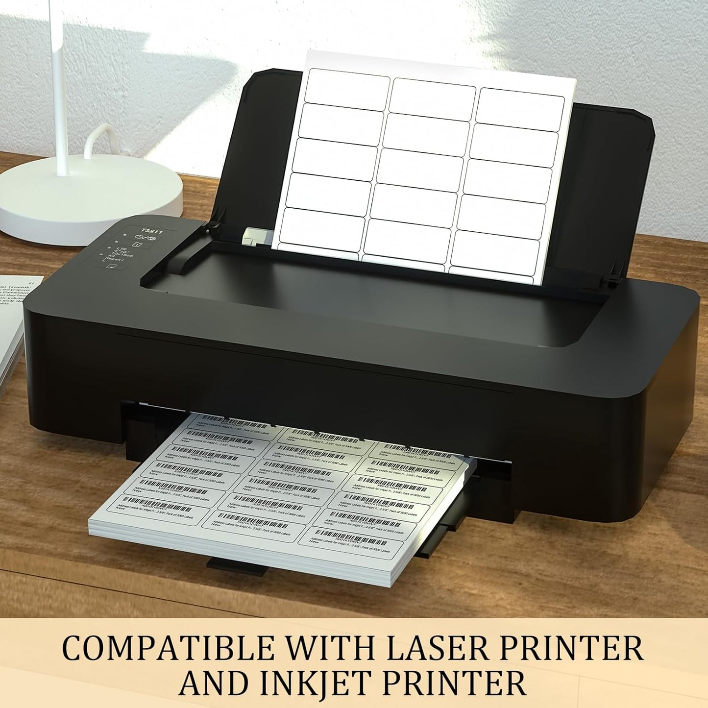 Address Labels for Inkjet Printers 1" x 2-5/8", Pack of 3000 Labels