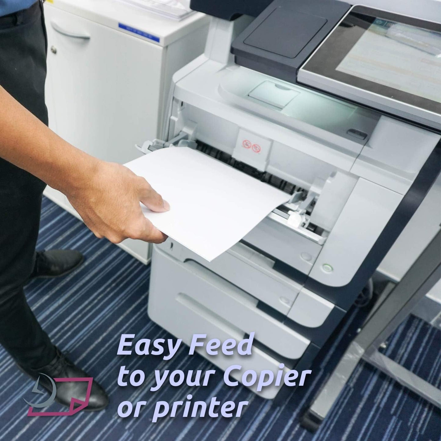 NextDayLabels - Full Page Labels 8.5 x 11 - White Shipping Labels - 8.5 x 11 Label Paper for Printer - Large Blank Matte Sticker Printer Paper - Laser/Inkjet Printer Labels (1 Per Sheet, 250 Labels)