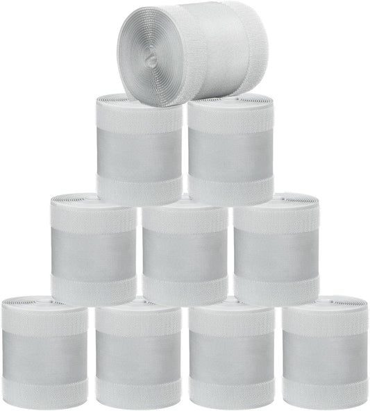 WILLBOND Grip Floor Cable Cover Cords Protector Management Only for Commercial Office Carpet (98.43 ft,Grey)