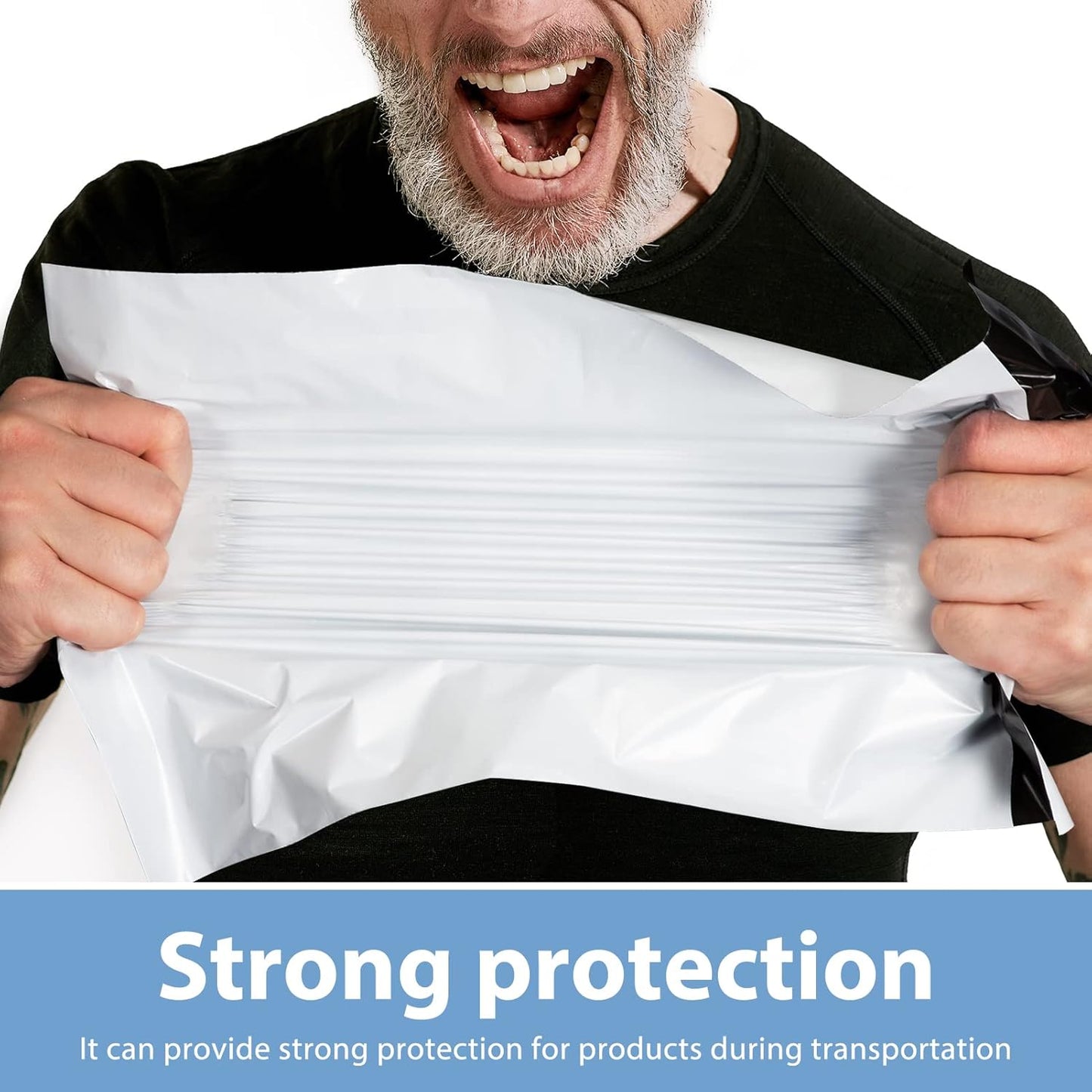 Metronic Poly Mailers 24x24 300 Pcs Large Shipping Bags for Clothing White Packaging Bags Strong Self Seal Adhesive Shipping Envelopes for Small Business Tear-resistant Mailing Bags Mailing Envelopes