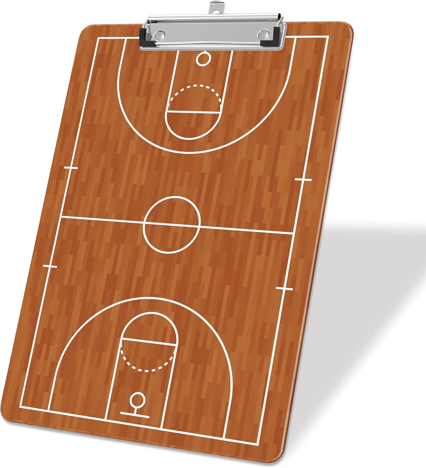 Basketball Coaching Plastic Clipboards,Decorative Plastic Acrylic Clipboard for Teacher Social Worker Students Office Supplies 8 * 12