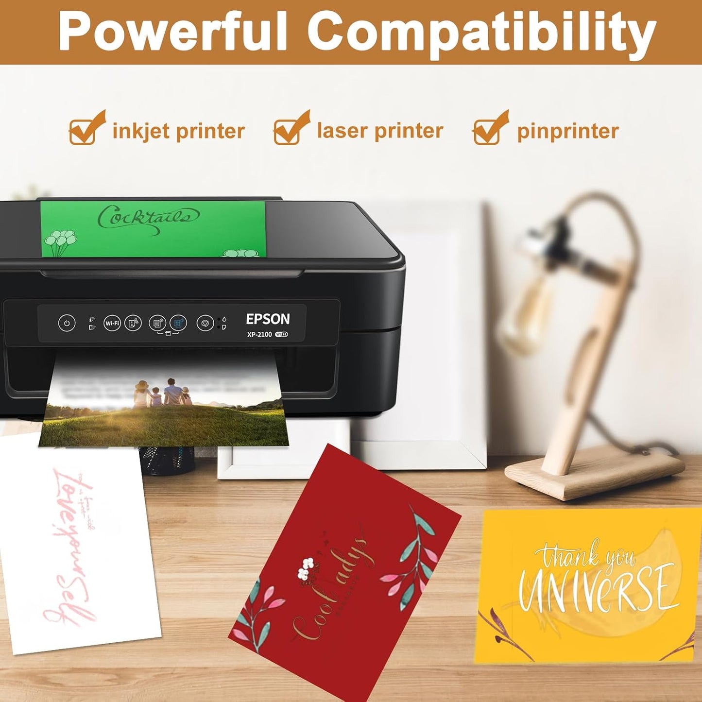 40 Sheets Yellow Cardstock 8.5 x 11 Crafts Paper, 200gsm/75lb Heavyweight Card Stock Printer Paper for DIY Cards Making, Certificates, Wedding Invitations, Menus, Birthday Decorations, School